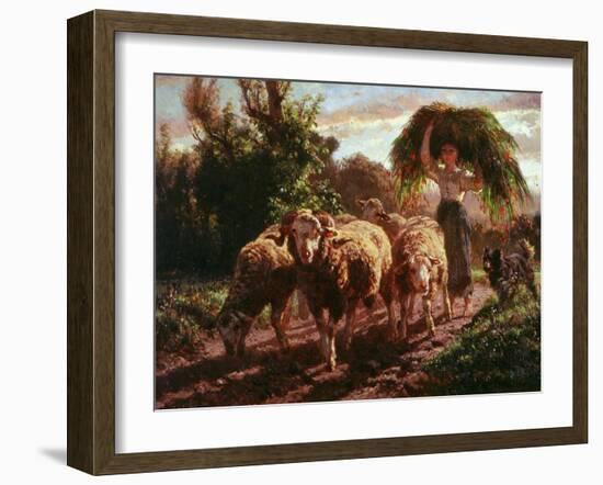 Pastoral-Filippo Palizzi-Framed Giclee Print