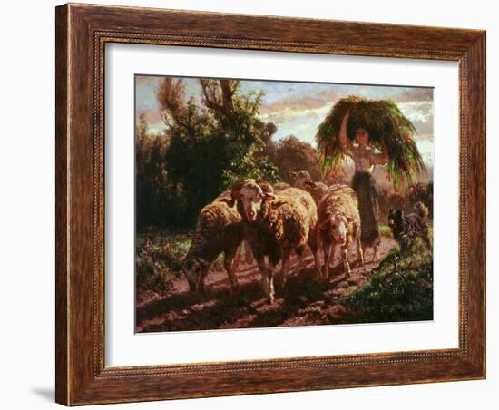 Pastoral-Filippo Palizzi-Framed Giclee Print