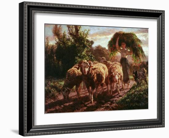 Pastoral-Filippo Palizzi-Framed Giclee Print