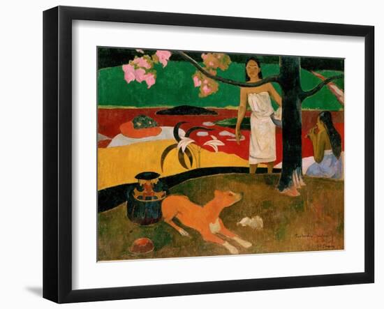 Pastorales Tahitiennes, 1893-Paul Gauguin-Framed Giclee Print