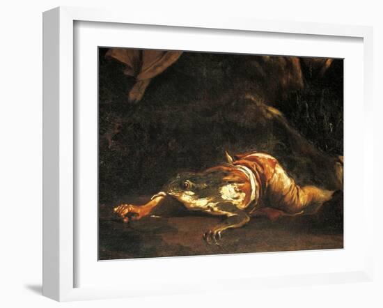 Pastors Being Transformed into Frogs by Latona-Giuseppe Maria Crespi-Framed Giclee Print