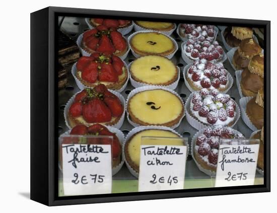 Pastries in Shop Window, Paris, France-Michele Molinari-Framed Premier Image Canvas