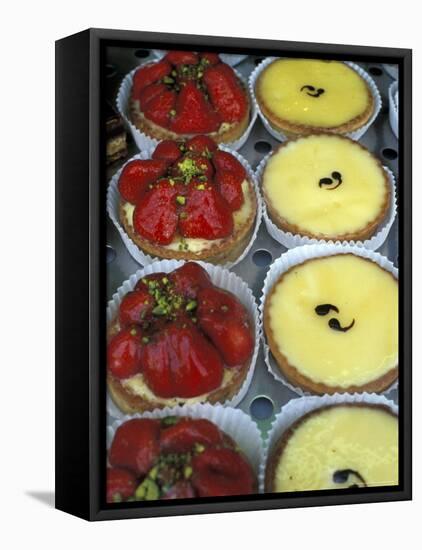 Pastries in Shop Window, Paris, France-Michele Molinari-Framed Premier Image Canvas