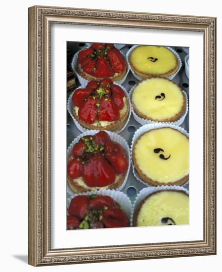 Pastries in Shop Window, Paris, France-Michele Molinari-Framed Photographic Print