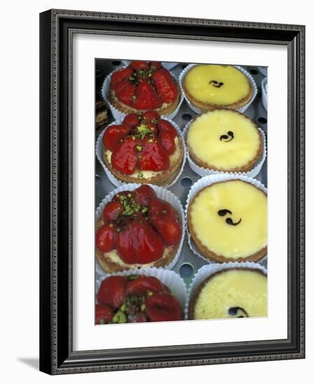 Pastries in Shop Window, Paris, France-Michele Molinari-Framed Photographic Print