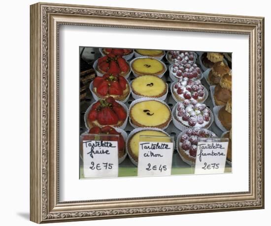 Pastries in Shop Window, Paris, France-Michele Molinari-Framed Photographic Print