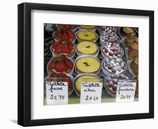 Pastries in Shop Window, Paris, France-Michele Molinari-Framed Photographic Print