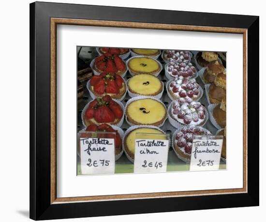 Pastries in Shop Window, Paris, France-Michele Molinari-Framed Photographic Print