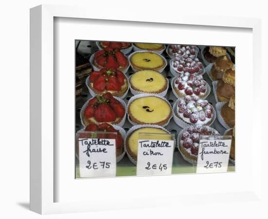 Pastries in Shop Window, Paris, France-Michele Molinari-Framed Photographic Print