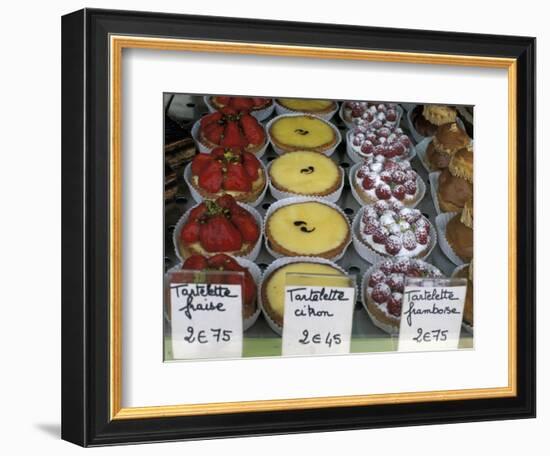 Pastries in Shop Window, Paris, France-Michele Molinari-Framed Photographic Print