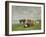 Pasture at the Seaside, C.1880-85-Eug?ne Boudin-Framed Giclee Print