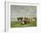 Pasture at the Seaside, C.1880-85-Eug?ne Boudin-Framed Giclee Print