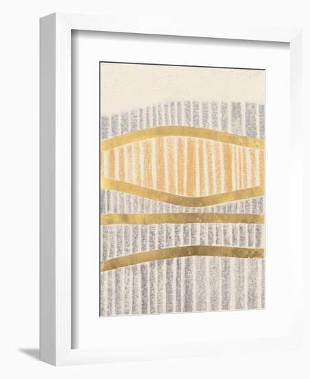 Pasture Bales I-Vanna Lam-Framed Art Print