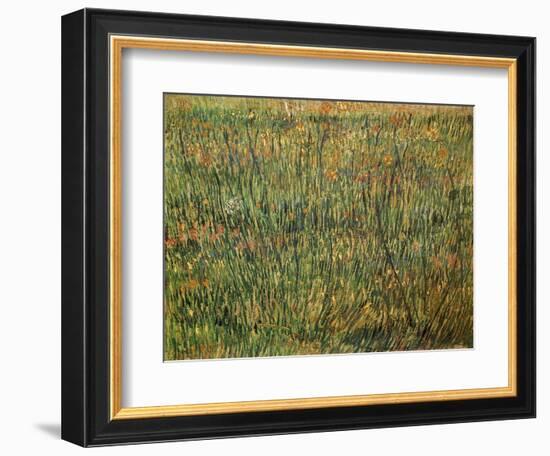 Pasture in Bloom, 1887-Vincent van Gogh-Framed Giclee Print