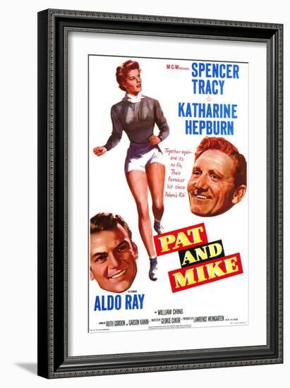 Pat and Mike, 1952-null-Framed Art Print