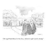 "The right hand doesn't even know what the right hand is doing." - New Yorker Cartoon-Pat Byrnes-Premium Giclee Print
