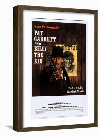 Pat Garrett and Billy the Kid-null-Framed Art Print