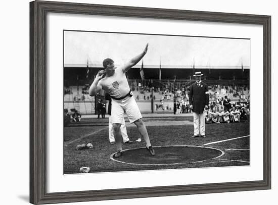Pat MacDonald at the 1912 Summer Olympics in Stockholm, 1912-null-Framed Photographic Print