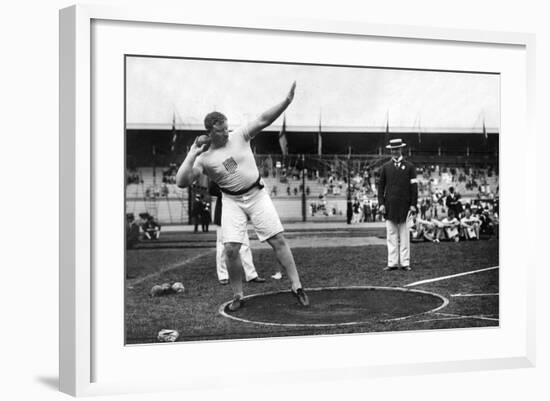 Pat MacDonald at the 1912 Summer Olympics in Stockholm, 1912-null-Framed Photographic Print