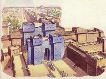 The Ishtar Gate of Babylon-Pat Nicolle-Giclee Print