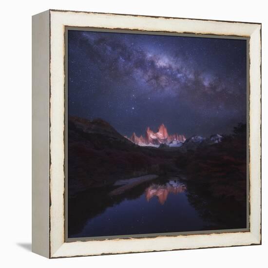 Patagonia Autumn Night-Yan Zhang-Framed Premier Image Canvas