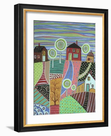 Patch Landscape 1-Karla Gerard-Framed Giclee Print