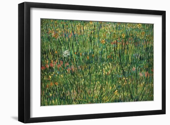 Patch of Grass-Vincent van Gogh-Framed Art Print