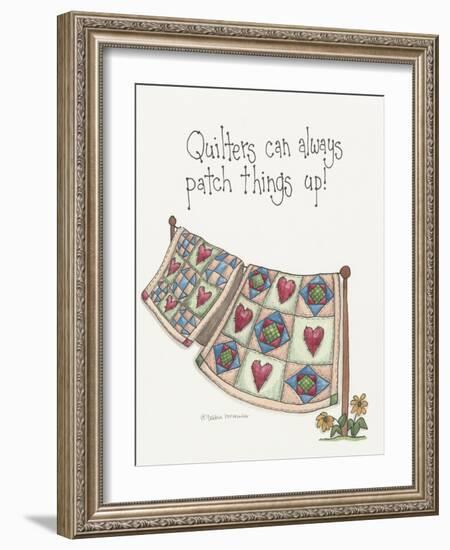 Patch Things Up-Debbie McMaster-Framed Giclee Print