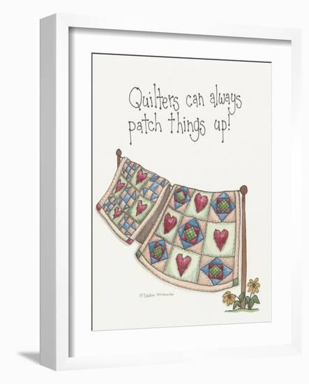 Patch Things Up-Debbie McMaster-Framed Giclee Print