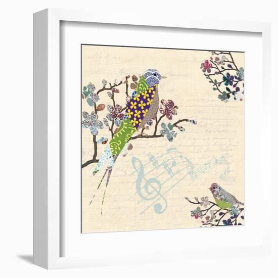 Patch Work Birds I-Piper Ballantyne-Framed Art Print