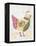 Patchwork Chickens III-Courtney Prahl-Framed Stretched Canvas