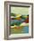 Patchwork Fields I-Jennifer Goldberger-Framed Art Print