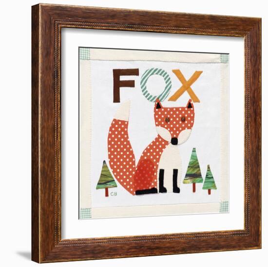 Patchwork Friends II-Clare Beaton-Framed Giclee Print