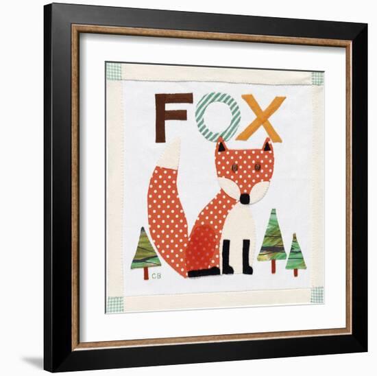 Patchwork Friends II-Clare Beaton-Framed Giclee Print