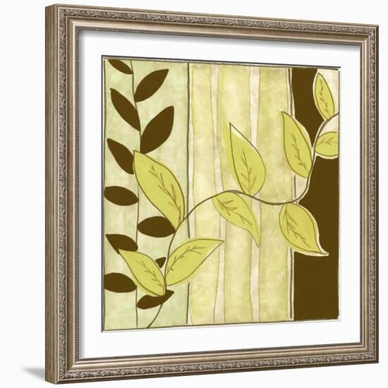 Patchwork Garden III-Jennifer Goldberger-Framed Art Print