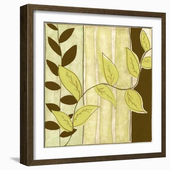 Patchwork Garden III-Jennifer Goldberger-Framed Art Print