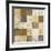 Patchwork of Leaves I-Julieann Johnson-Framed Premium Giclee Print