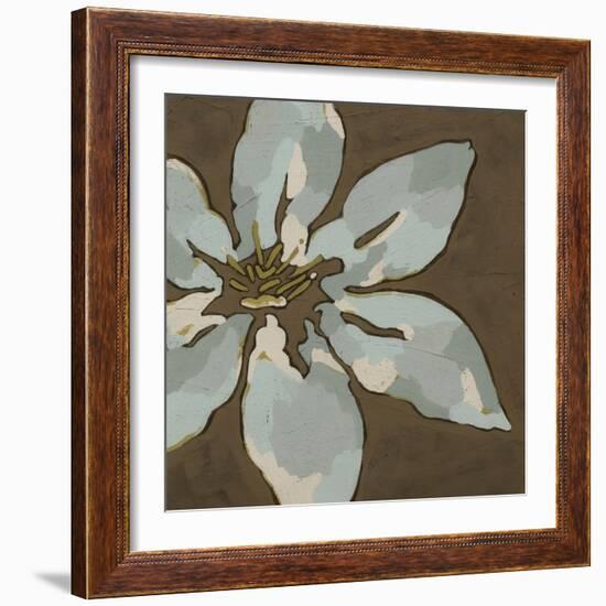 Patchwork Petals II-Erica J. Vess-Framed Art Print