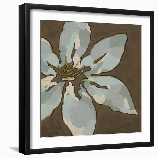 Patchwork Petals II-Erica J. Vess-Framed Art Print