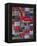 Patchwork Quilt, San Antonio Aguas Calientes, Guatemala, Central America-Upperhall-Framed Premier Image Canvas