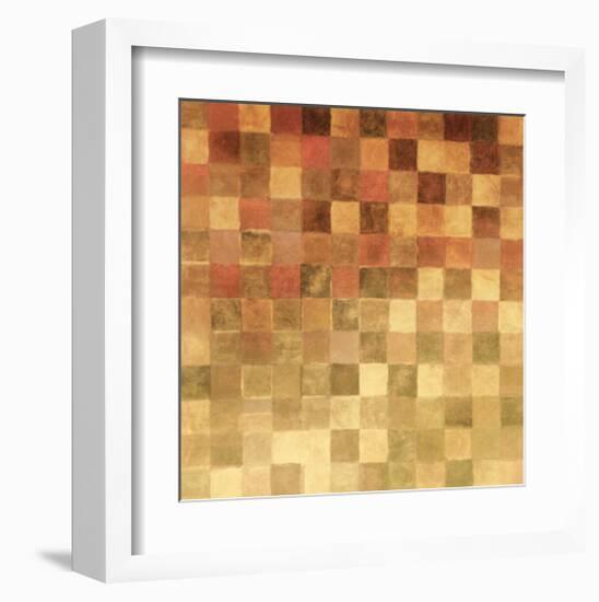 Patchwork Quilt-Elle Stewart-Framed Art Print