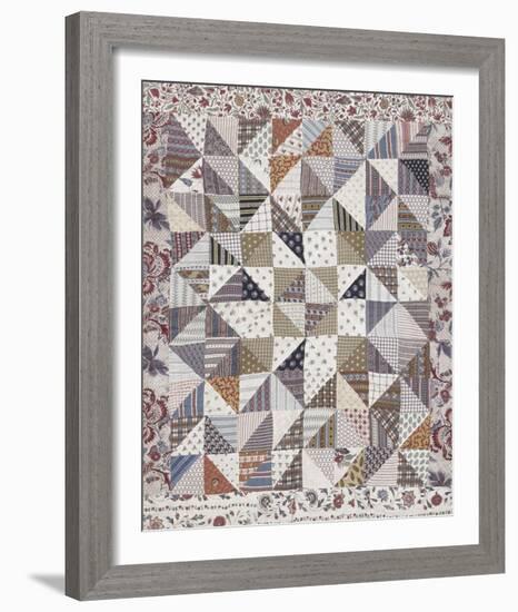 Patchwork Quilt-The Vintage Collection-Framed Art Print