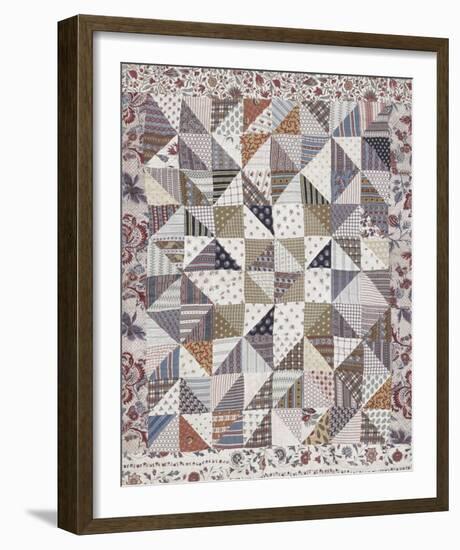 Patchwork Quilt-The Vintage Collection-Framed Art Print