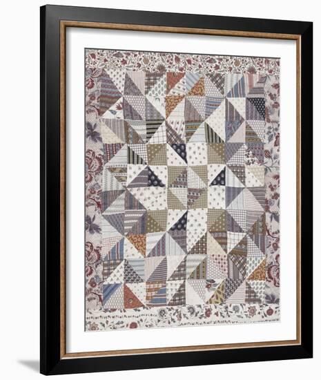 Patchwork Quilt-The Vintage Collection-Framed Art Print