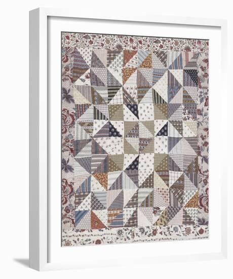 Patchwork Quilt-The Vintage Collection-Framed Art Print