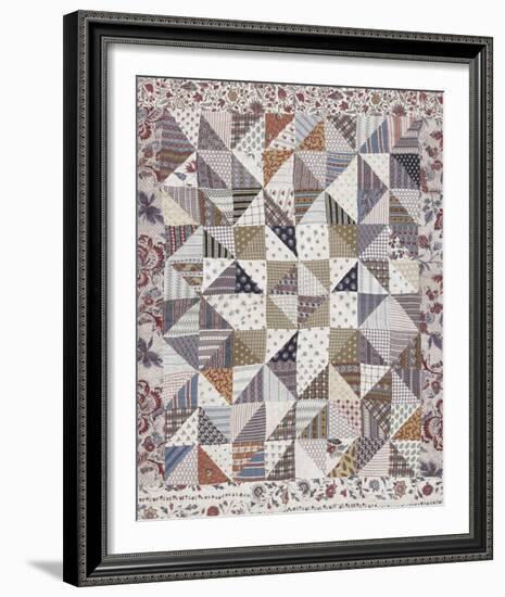 Patchwork Quilt-The Vintage Collection-Framed Art Print