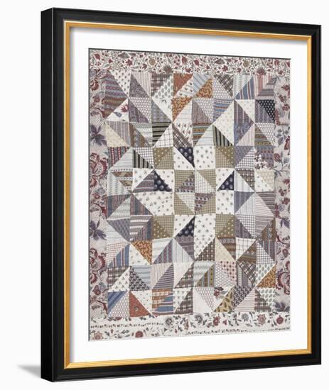 Patchwork Quilt-The Vintage Collection-Framed Art Print