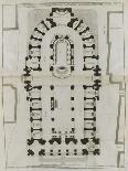 Planche 214 : Coupe sur l'autel de la chapelle du collège des Irlandais , rue des Carmes à Paris-Pate-Giclee Print