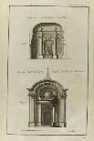 Page  99 : page de titre du Livre Quatrième . Vue de l'arc de triomphe en l'honneur de Louis XIV-Pate-Giclee Print