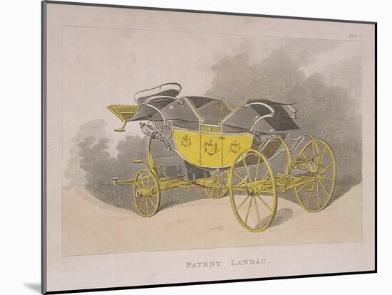 Patent Landau, 1809-null-Mounted Giclee Print